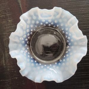 Fenton Hobnail Opalescent Dish